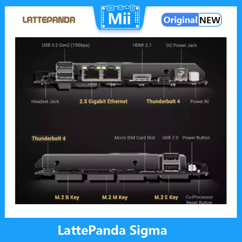 Chipseven Sigma - Nowy 16GB/32 – Lattepanda Sigma 32Gb recenzja i cena